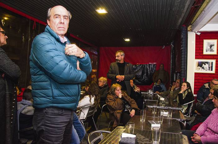 José Amorin Batlle en un encuentro partidario (archivo, agosto 2018). · Foto: Alessandro Maradei