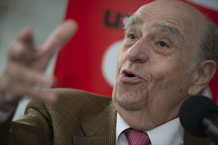 Julio María Sanguinetti. · Foto: Santiago Mazzarovich Julio María Sanguinetti. · Foto: Santiago Mazzarovich