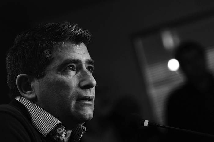 Raúl Sendic. / Foto: Nicolás Celaya (archivo, junio de 2014)
