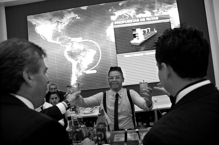 Venezuela exporta, en el hotel Radisson Victoria Plaza. · Foto: Pablo Nogueira