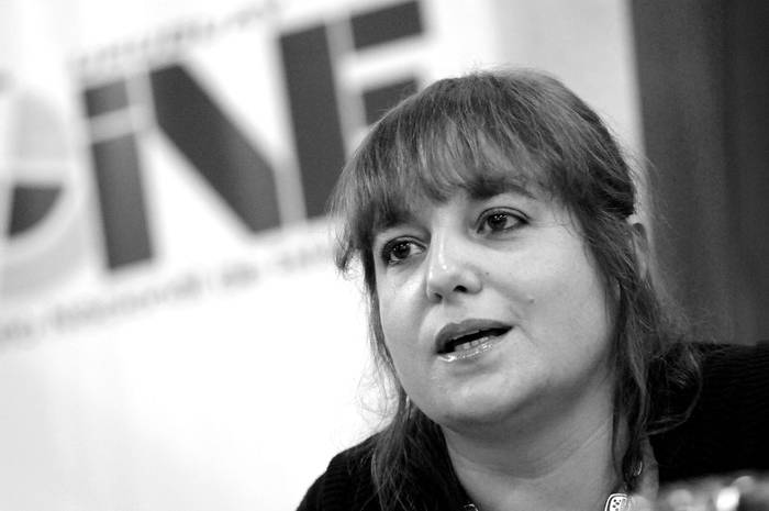 La nueva directora del Instituto Nacional de Estadística, economista Laura Nalbarte.  · Foto: Pablo Nogueira