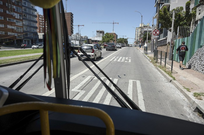 Avenida Italia. · Foto: María Vivanco