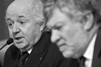 Javier Carrau y Roberto Kreimerman. Foto: Javier Calvelo (archivo, agosto de 2013) Javier Carrau y Roberto Kreimerman. Foto: Javier Calvelo (archivo, agosto de 2013)