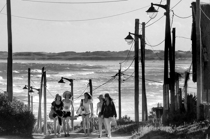 Balneario Punta del Diablo, Rocha. Foto: Pedro Rincón (archivo, diciembre de 2014)