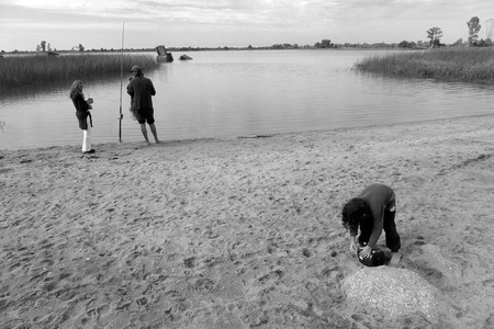 Río Santa Lucía en el paraje Las Brujas, Canelones. Foto: Iván Franco (archivo, febrero de 2015) Río Santa Lucía en el paraje Las Brujas, Canelones. Foto: Iván Franco (archivo, febrero de 2015)