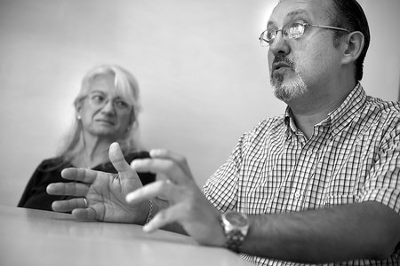 Beatriz Garat y Álvaro Mombrú. Foto: Nicolás Celaya Beatriz Garat y Álvaro Mombrú. Foto: Nicolás Celaya