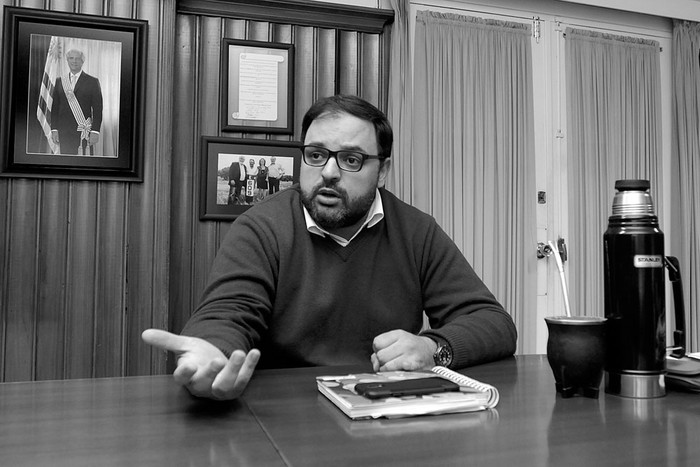 Charles Carrera, director general del Ministerio del Interior. Foto: Sandro Pereyra (archivo, julio de 2015)