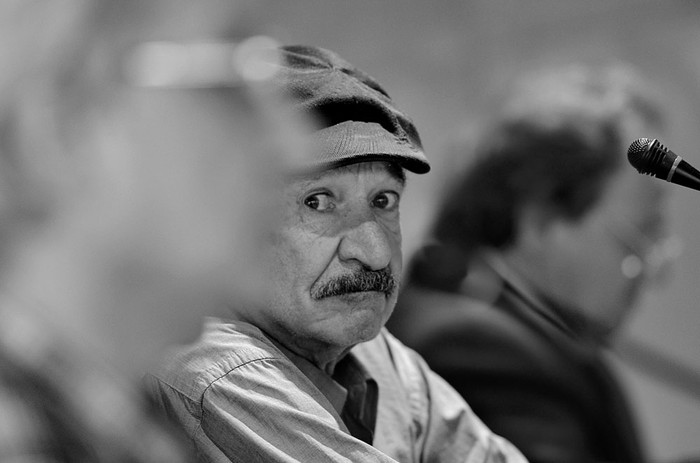Daniel Panario durante el foro “En defensa de las garantías ambientales y los derechos territoriales
de las personas”, ayer, en el edificio anexo del Palacio Legislativo. Foto: Pablo Vignali