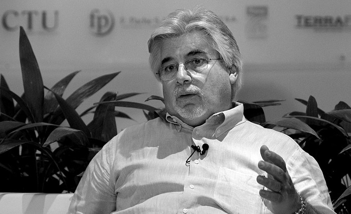 Tabaré Aguerre, ministro de Ganadería, Agricultura y Pesca, el lunes, en La Habana (Cuba). Foto: Ernesto Mastrascusa, Efe