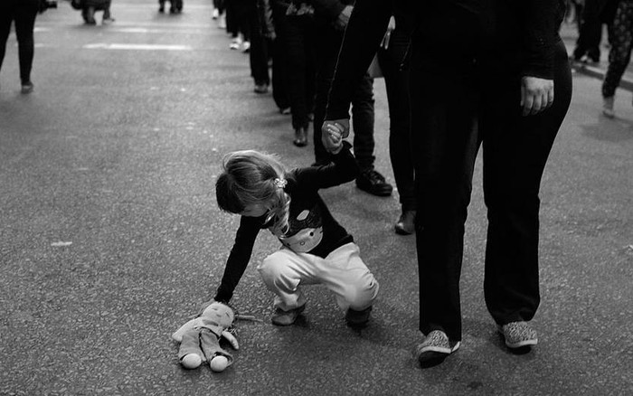 Marcha de Mujeres de Negro. Foto: Virginia Martínez Díaz (archivo, noviembre de 2015)