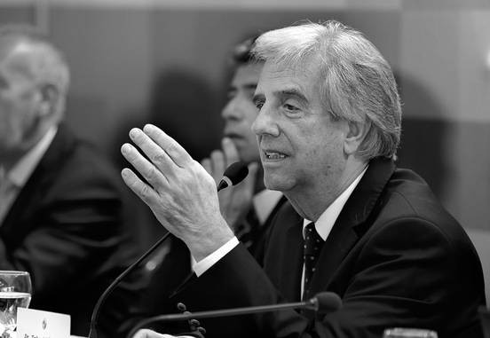 Tabaré Vázquez. Foto: Pablo Nogueira (archivo, abril de 2015)