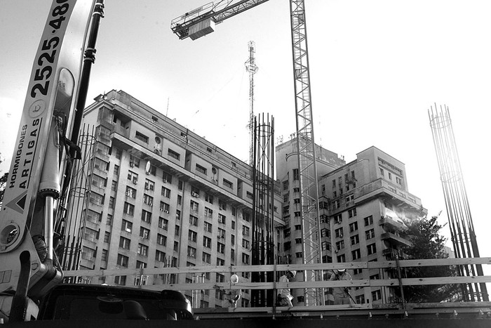 Hospital de Clínicas. Foto: Mauricio Kühne (archivo, abril de 2015)