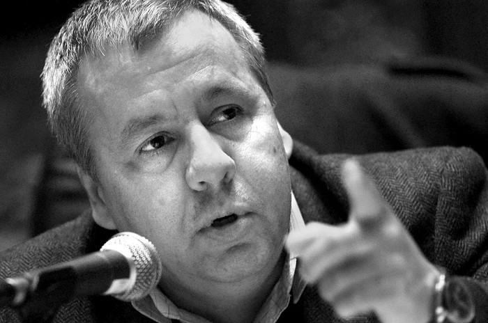 Luis Pedernera en la mesa “Hacia un nuevo sistema penal juvenil”, ayer, en la Intendencia de Montevideo. Foto: Pablo Vignali