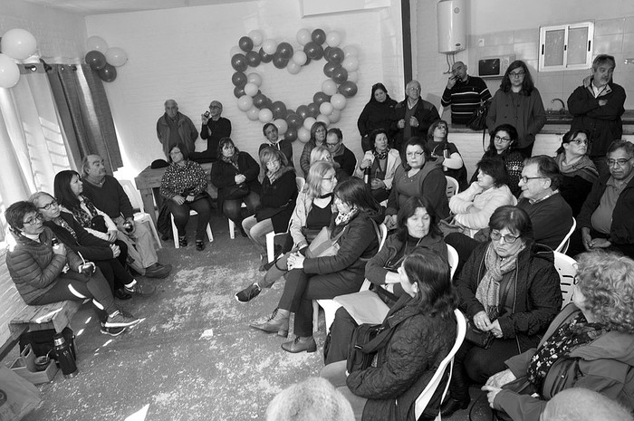 Reunión de deudores del Banco Hipotecario del Uruguay. Foto: Federico Gutiérrez (archivo, setiembre de 2017)