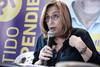 Mónica Bottero, en la sede del Partido Independiente. · Foto: Javier Calvelo, adhocFOTOS Mónica Bottero, en la sede del Partido Independiente. · Foto: Javier Calvelo, adhocFOTOS