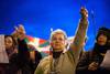 Norma, madre de Fernando Morroni, el sábado durante la Marcha del Filtro. · Foto: Santiago Mazzarovich, adhocfotos Norma, madre de Fernando Morroni, el sábado durante la Marcha del Filtro. · Foto: Santiago Mazzarovich, adhocfotos