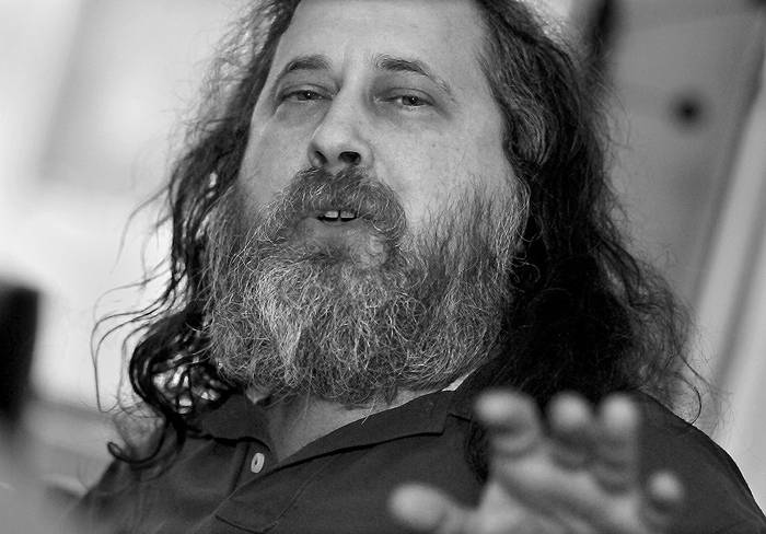 Richard Stallman.  · Foto: Javier Calvelo