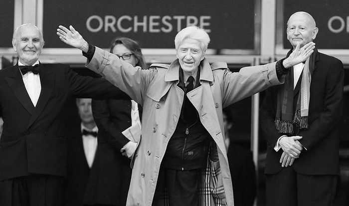 El director de cine francés Alain Resnais en una fotografía de mayo de 2012 durante el Festival de Cannes de ese año. / Foto: Ian Langsdon, Efe