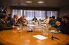 Reunión de los gremios de la salud con la Comisión de Legislación del Trabajo de Diputados. Reunión de los gremios de la salud con la Comisión de Legislación del Trabajo de Diputados.