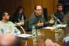 Carlos Lamarca, de la Asociación de Microcerveceros Artesanales del Uruguay, habla en la comisión sobre el proyecto de ley acerca del consumo problemático de alcohol. Carlos Lamarca, de la Asociación de Microcerveceros Artesanales del Uruguay, habla en la comisión sobre el proyecto de ley acerca del consumo problemático de alcohol.