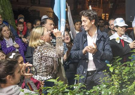 Juan Sartori, en un acto en Pocitos, el miércoles. · Foto: Ricardo Antúnez Juan Sartori, en un acto en Pocitos, el miércoles. · Foto: Ricardo Antúnez