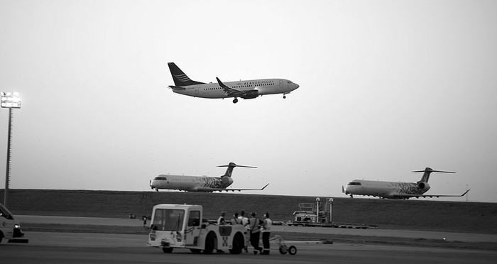 Avión de Alas U. Foto: Nicolás Celaya (archivo, marzo de 2015)