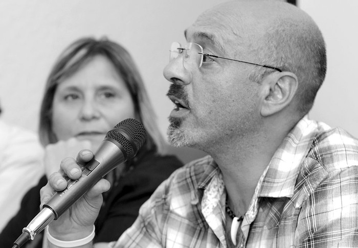 Marcelo Abdala, ayer, en la Casa del Maestro. Foto: Juan mManuel Ramos