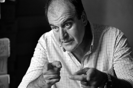 Óscar de los Santos. Foto: Santiago Mazzarovich Óscar de los Santos. Foto: Santiago Mazzarovich