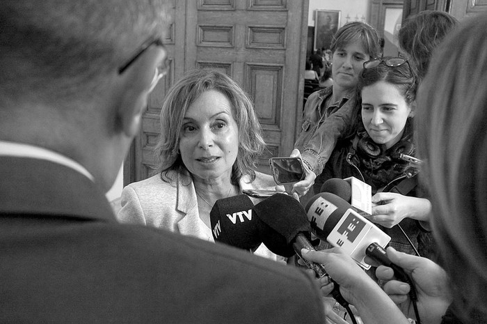 Ana Visconti, responsable del Programa de Salud Sexual y Reproductiva del Ministerio
de Salud Pública. Foto: Mauricio Kühne (archivo, marzo de 2016)