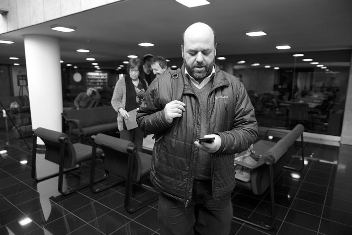 Julio Bango. Foto: Santiago Mazzarovich (archivo, julio de 2016)