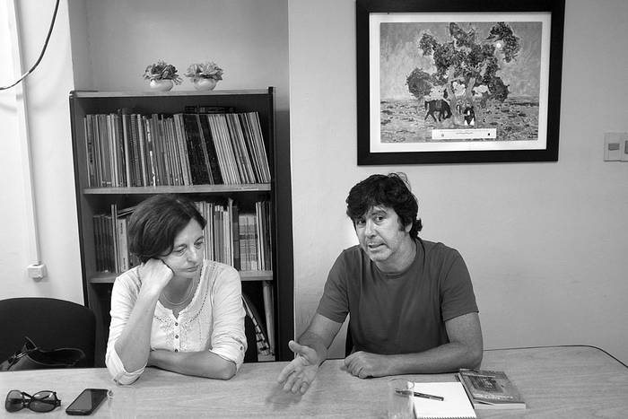 Inés Moreno y Antonio Romano. Foto: Pablo Vignali