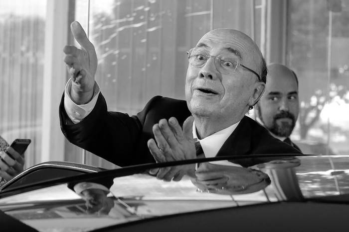 Henrique Meirelles, ministro de Finanzas de Brasil, el 20 de julio, en Brasilia. Foto: Sergio Lima, AFP