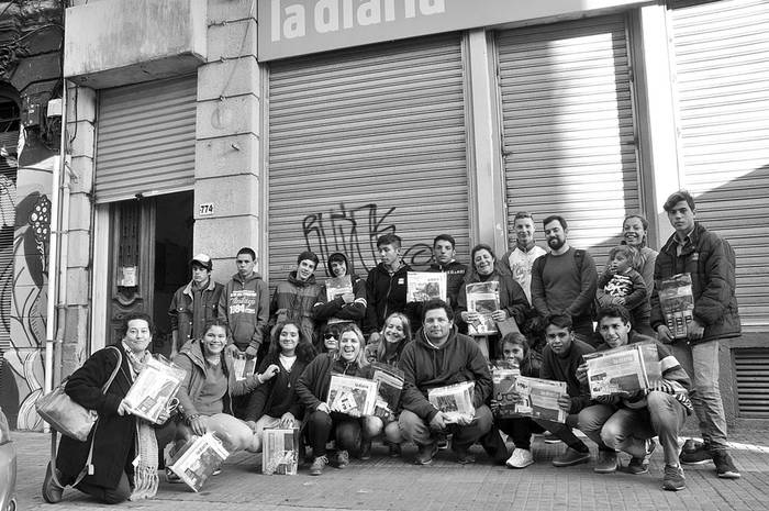 Estudiantes de informática de la UTU de Paysandú. Foto: Sandro Pereyra