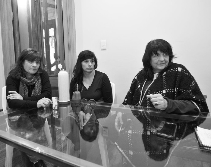 Teresita Igon, María Laura Moneti y Claudia Brinciotti. Foto: Federico Gutiérrez