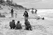 Jornada internacional de limpieza de costas, el sábado, en las playas de Montevideo y Ciudad de la Costa. Foto: Federico Gutiérrez