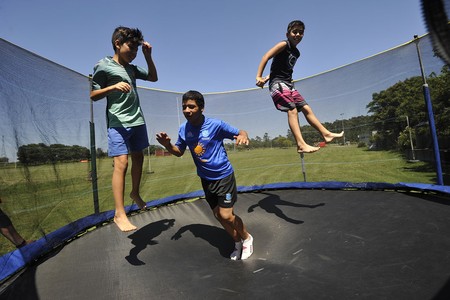 Programa Pelota al Medio a la Esperanza, del Ministerio del Interior, en el complejo deportivo Los Ceibos. · Foto: Federico Gutiérrez Programa Pelota al Medio a la Esperanza, del Ministerio del Interior, en el complejo deportivo Los Ceibos. · Foto: Federico Gutiérrez
