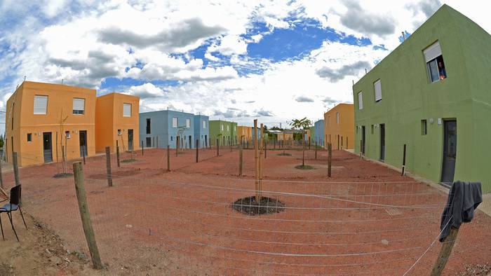 Viviendas construídas para realojo de 36 familias en el barrio Casavalle.

 · Foto: Patricia Bueno Fregenal