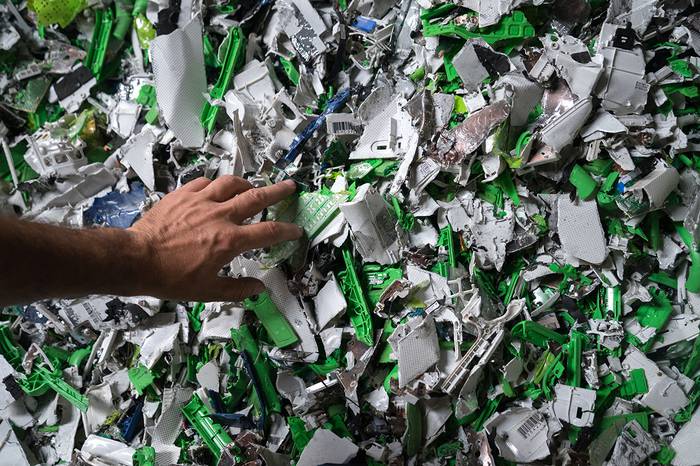 Residuos plásticos (archivo, febrero de 2018).
 · Foto: Mariana Greif