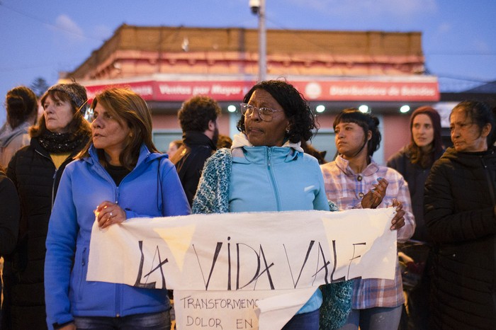 Movilización de vecinos contra la inseguridad (archivo, agosto de 2022). · Foto: Ernesto Ryan