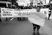 Tercera marcha Por Salud Mental, Desmanicomialización y Vida Digna, el viernes desde la Universidad de la República hasta la Intendencia de Montevideo. / Foto: Pedro Rincón