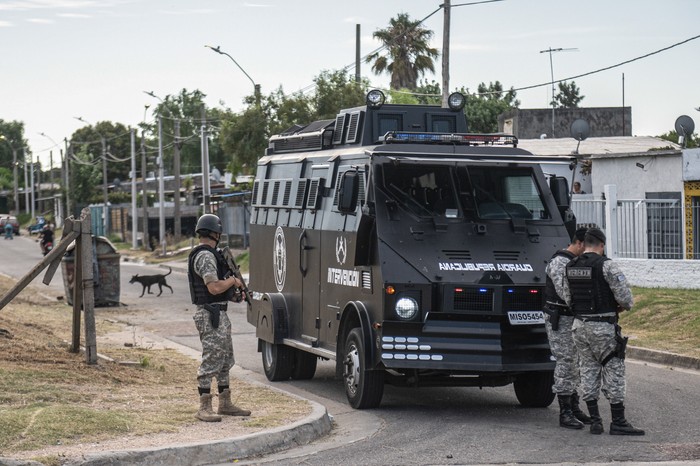 Operativo en Cerro Norte (archivo, febrero de 2024). · Foto: Alessandro Maradei