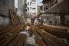 Construcción en la Ciudad Vieja. (archivo abril 2020) · Foto: Ernesto Ryan Construcción en la Ciudad Vieja. (archivo abril 2020) · Foto: Ernesto Ryan