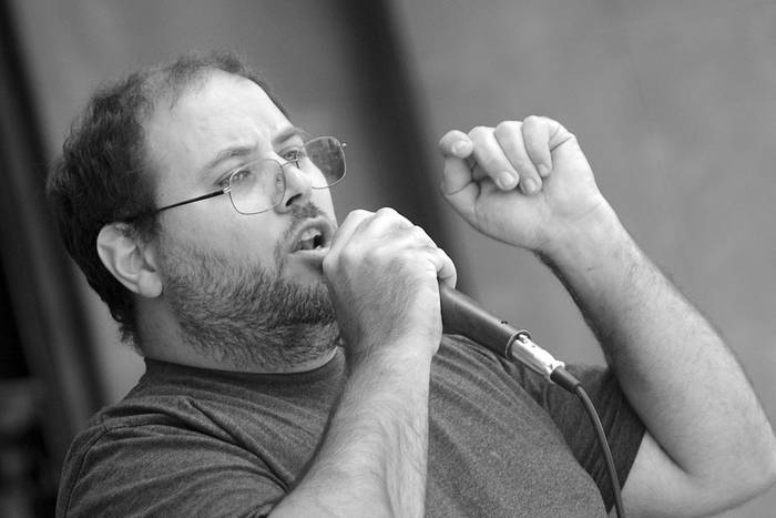 Alejandro Acosta, del Sindicato del Gas. Foto: Pablo Vignali (archivo, diciembre de 2014)