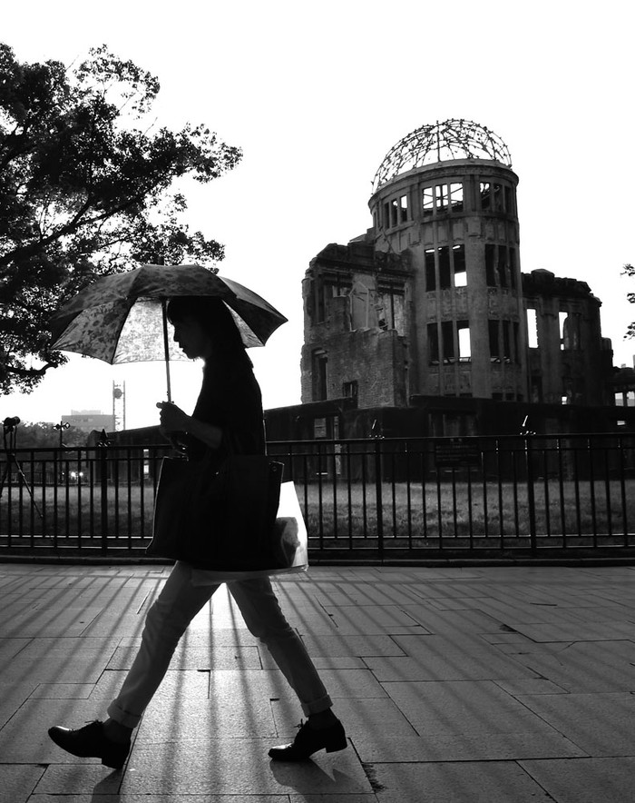 Memorial de la Paz, en Hiroshima, Japón. / foto: kazuhiro nogi, afp