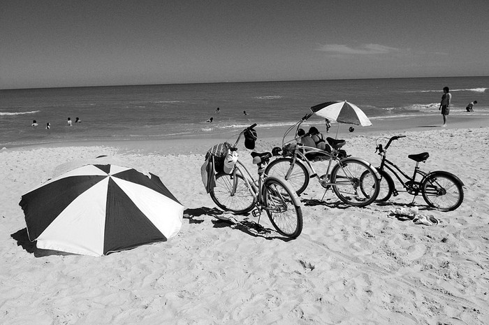 Playa de Atlántida. Foto: Nicolás Celaya (archivo, enero de 2014)