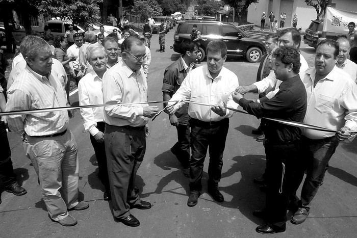Horacio Cartes, presidente paraguayo, en el departamento de Caazapá. Foto: Presidencia de Paraguay, s/d de autor (archivo, octubre de 2016)