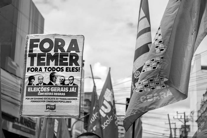 Manifestación en Fortaleza, estado de Ceará, Brasil. Foto: Nathi Vilela (archivo, marzo de 2017)
