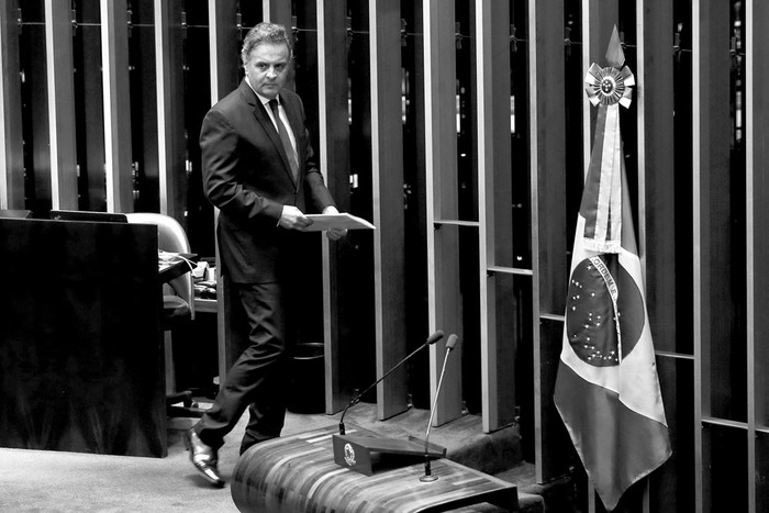 Aécio Neves. Foto: Wilson Dias, Agência Brasil (Archivo: Abril de 2017)