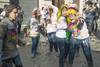 Festejo de la nueva generación de médicos, ayer, en el Mercado del Puerto. Festejo de la nueva generación de médicos, ayer, en el Mercado del Puerto.