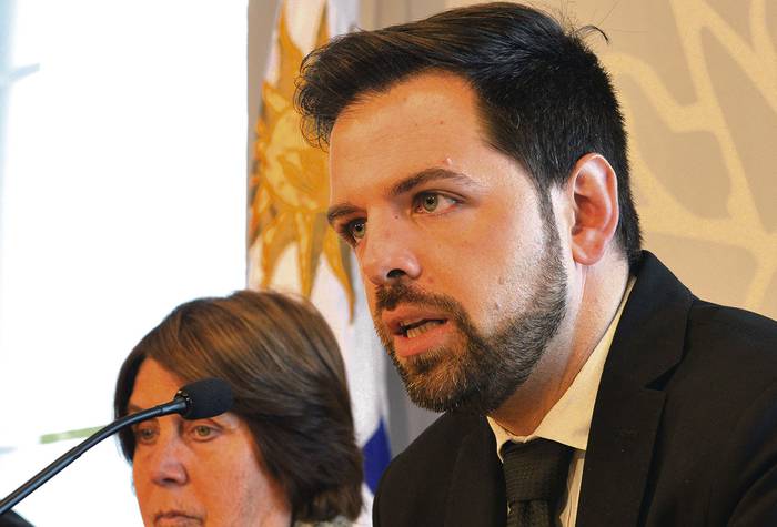 Diego Olivera, secretario de la Junta Nacional de Drogas. Foto: Patricia Bueno Fregenal, Presidencia.